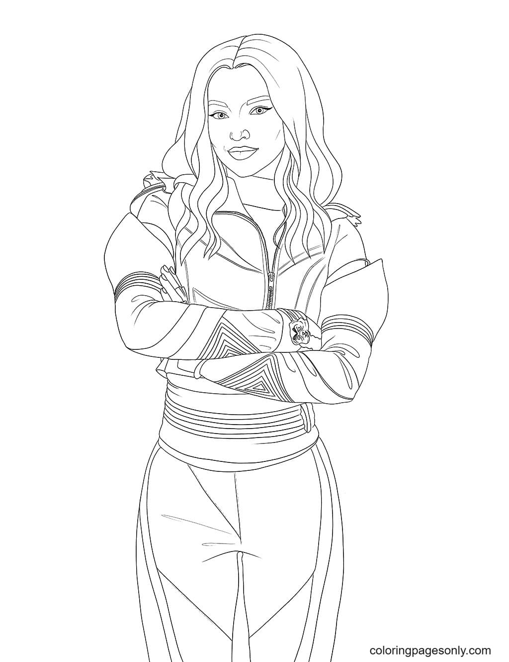 Coloring Pages Descendants 3