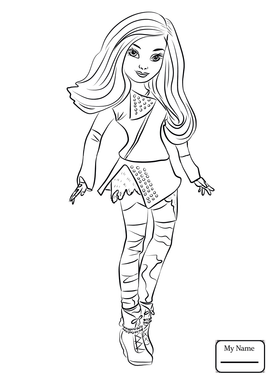 Descendants 2 Uma Coloring Pages At GetColorings Free Printable Colorings Pages To Print