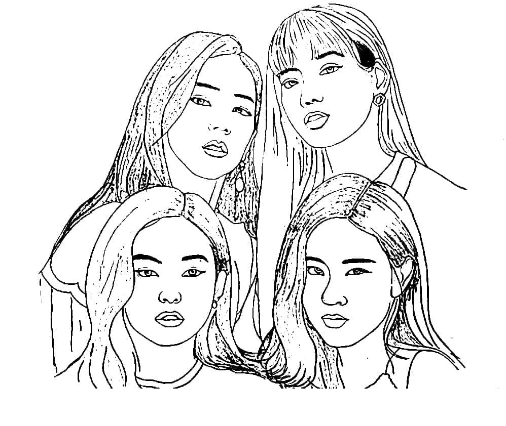 Dibujos De Blackpink Para Colorear Dibujos Onlinecom Porn Sex Picture