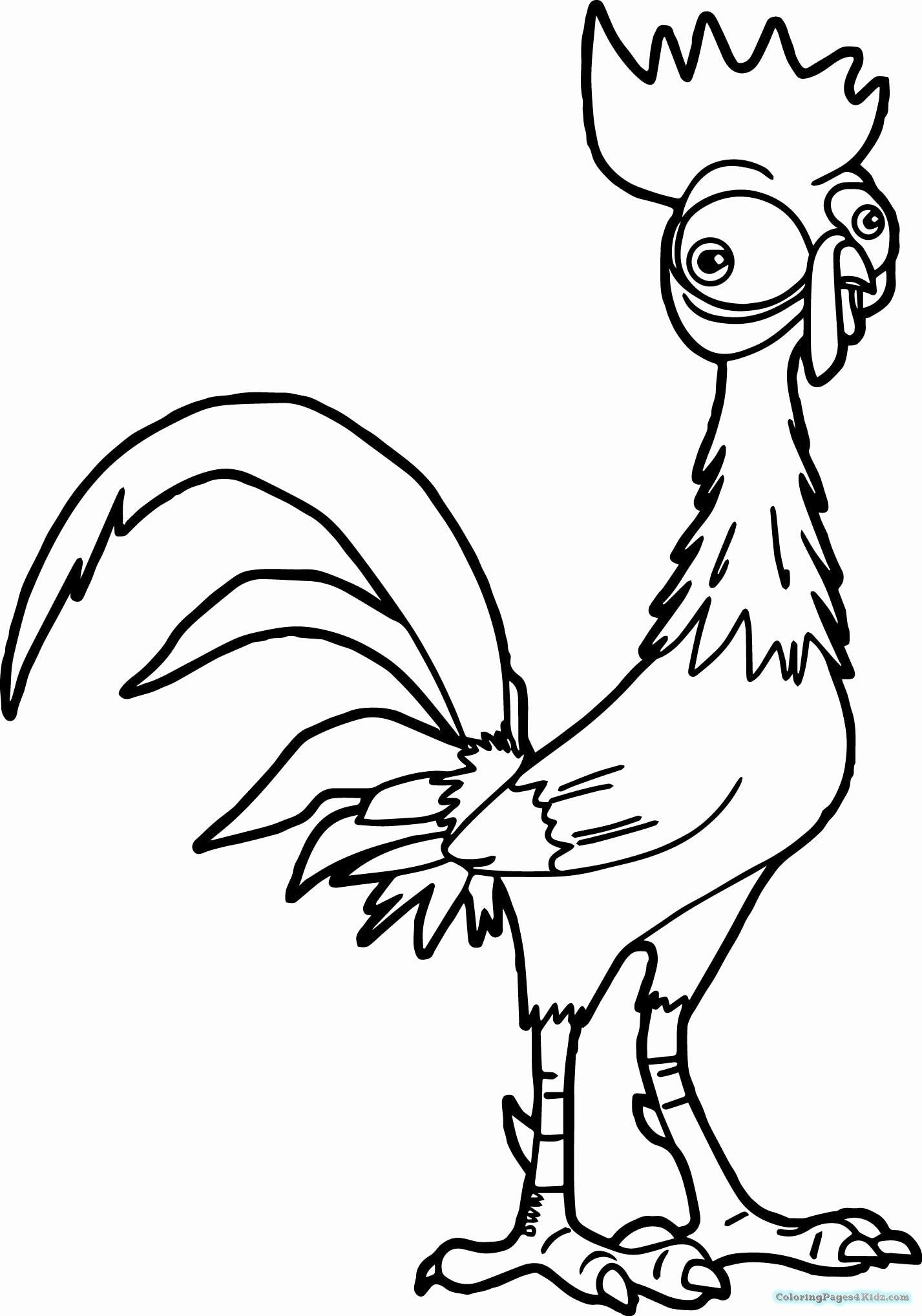 Dibujos De Feo Heihei Para Colorear Para Colorear Pintar E Imprimir Dibujos Online Com
