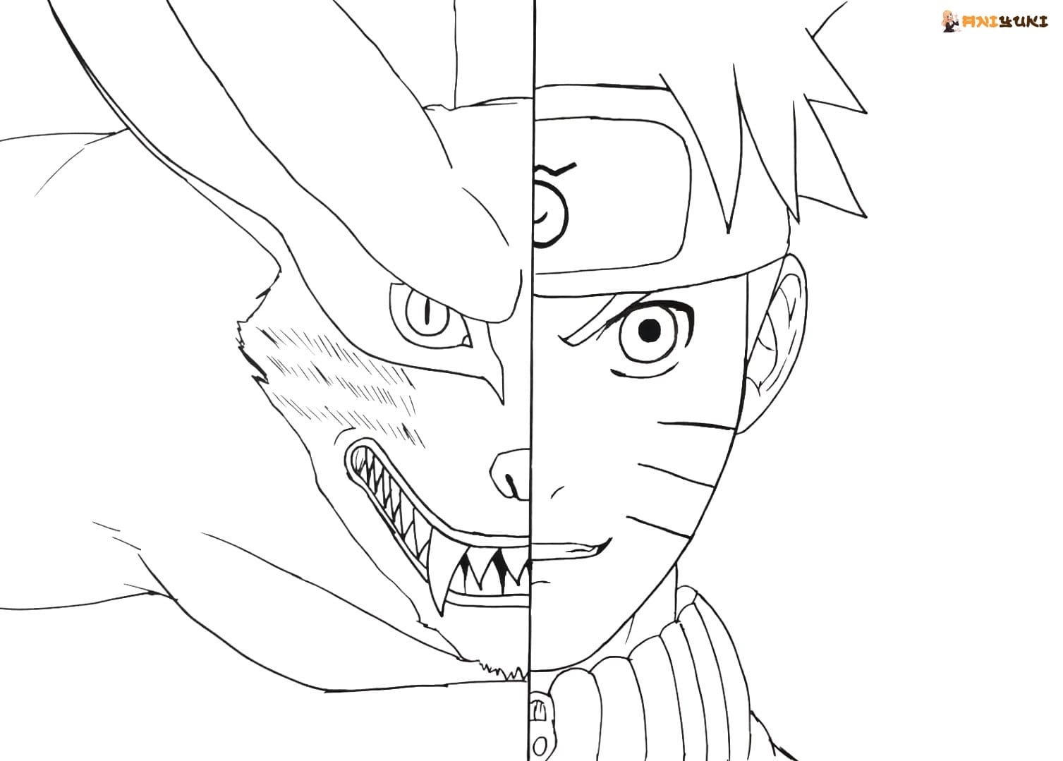 Dibujos De Kurama Para Colorear Descarga E Imprime Gratis