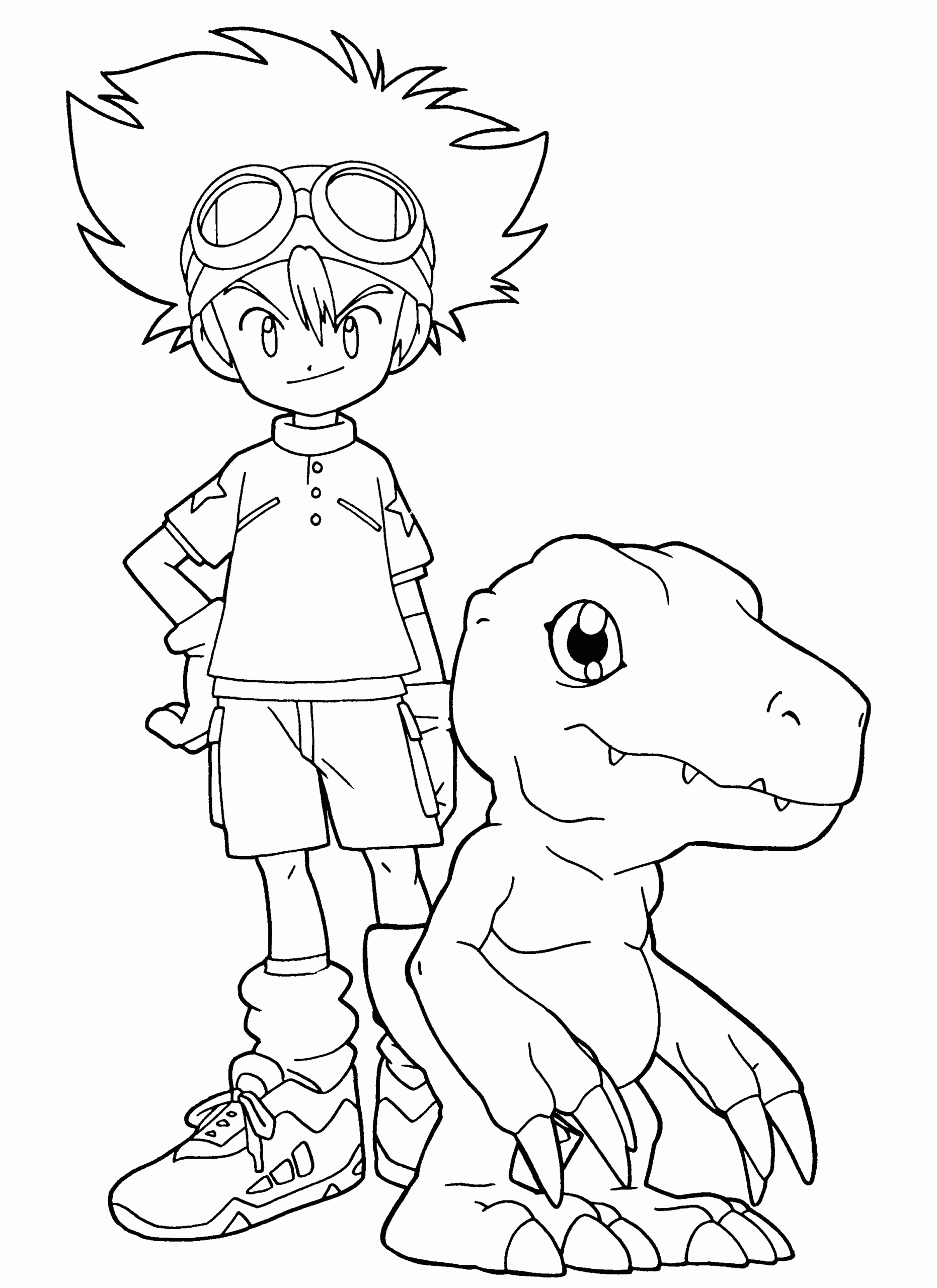 Digimon Coloring Pages