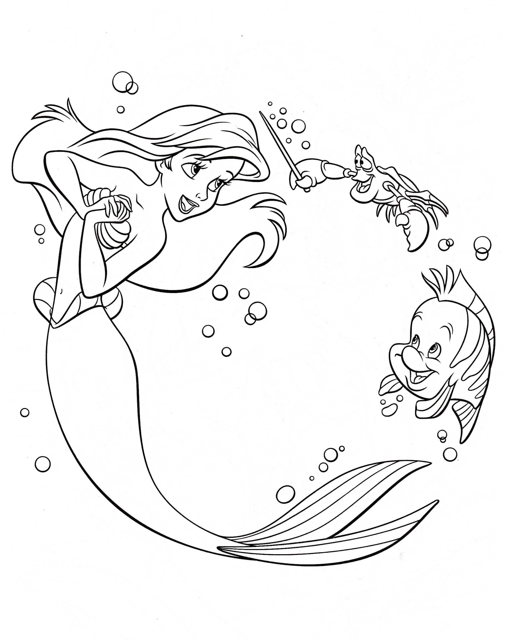Disney Ariel Character Design