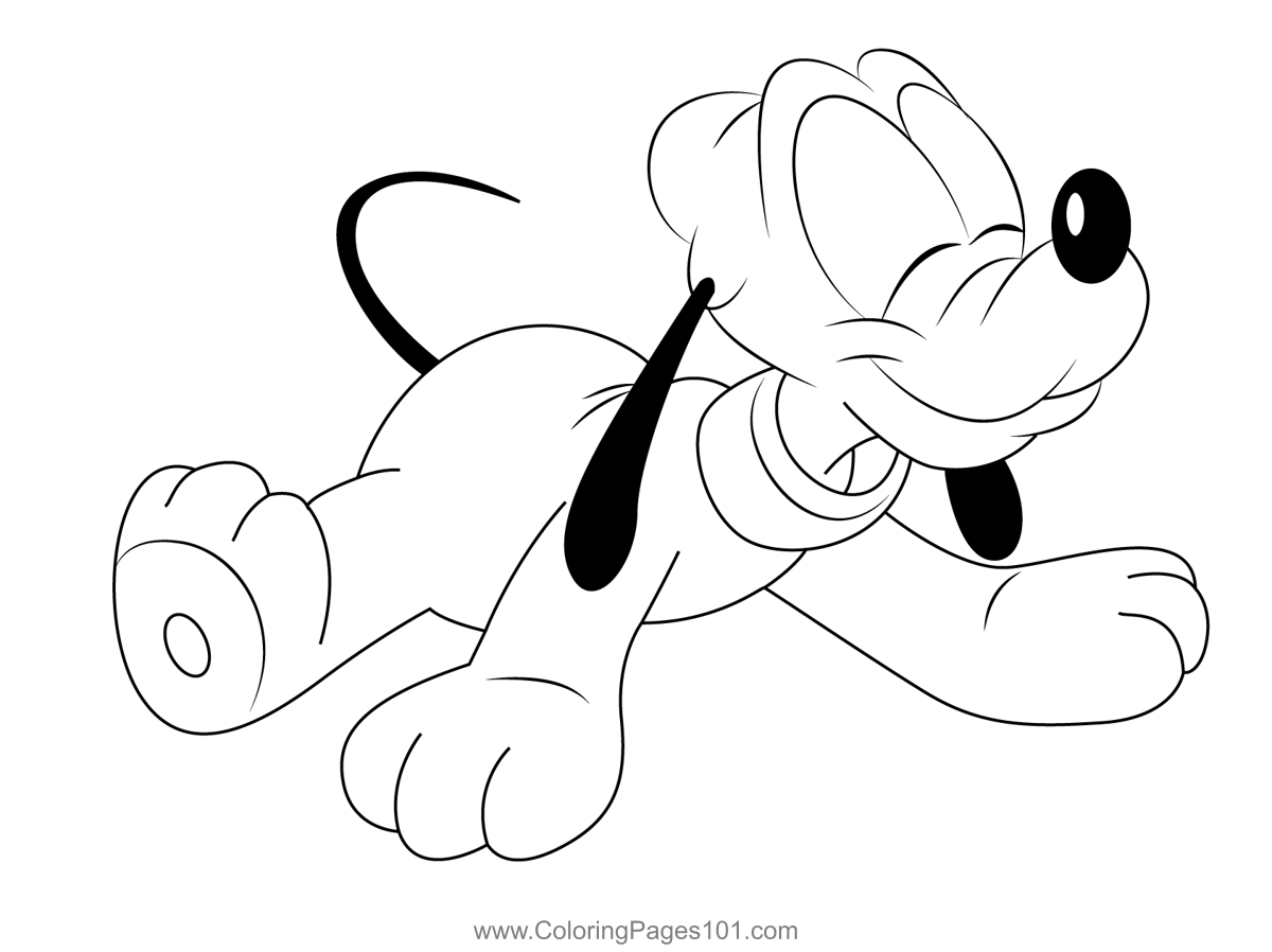 Disney Drawing Coloring Pages