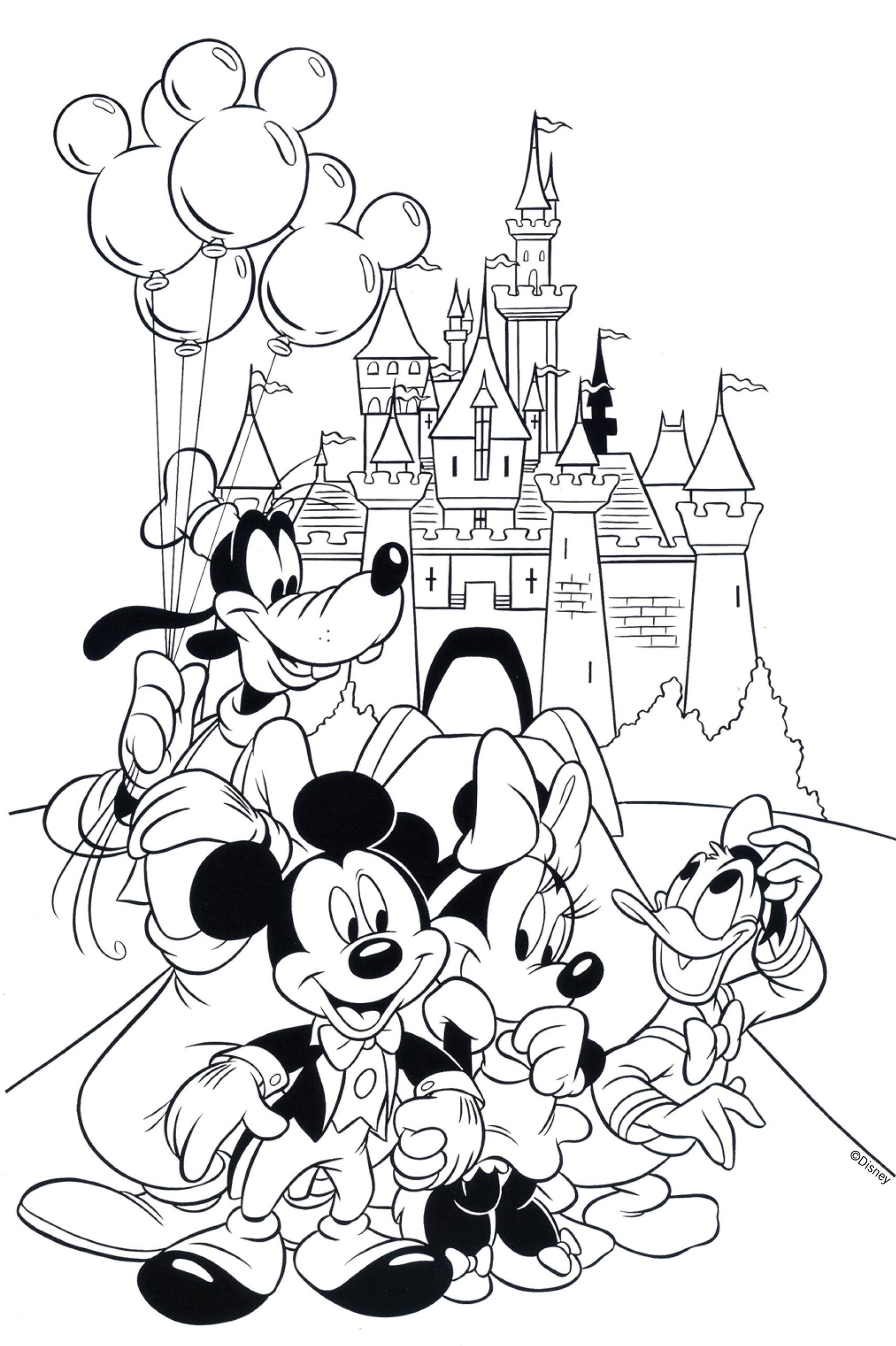 Disney Coloring Pages For Kids To Print Out