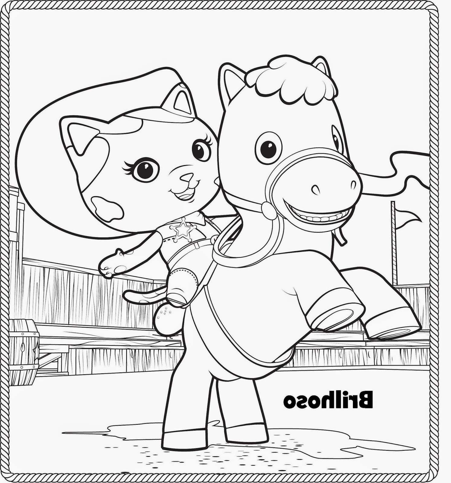 Callie Fink Coloring Pages