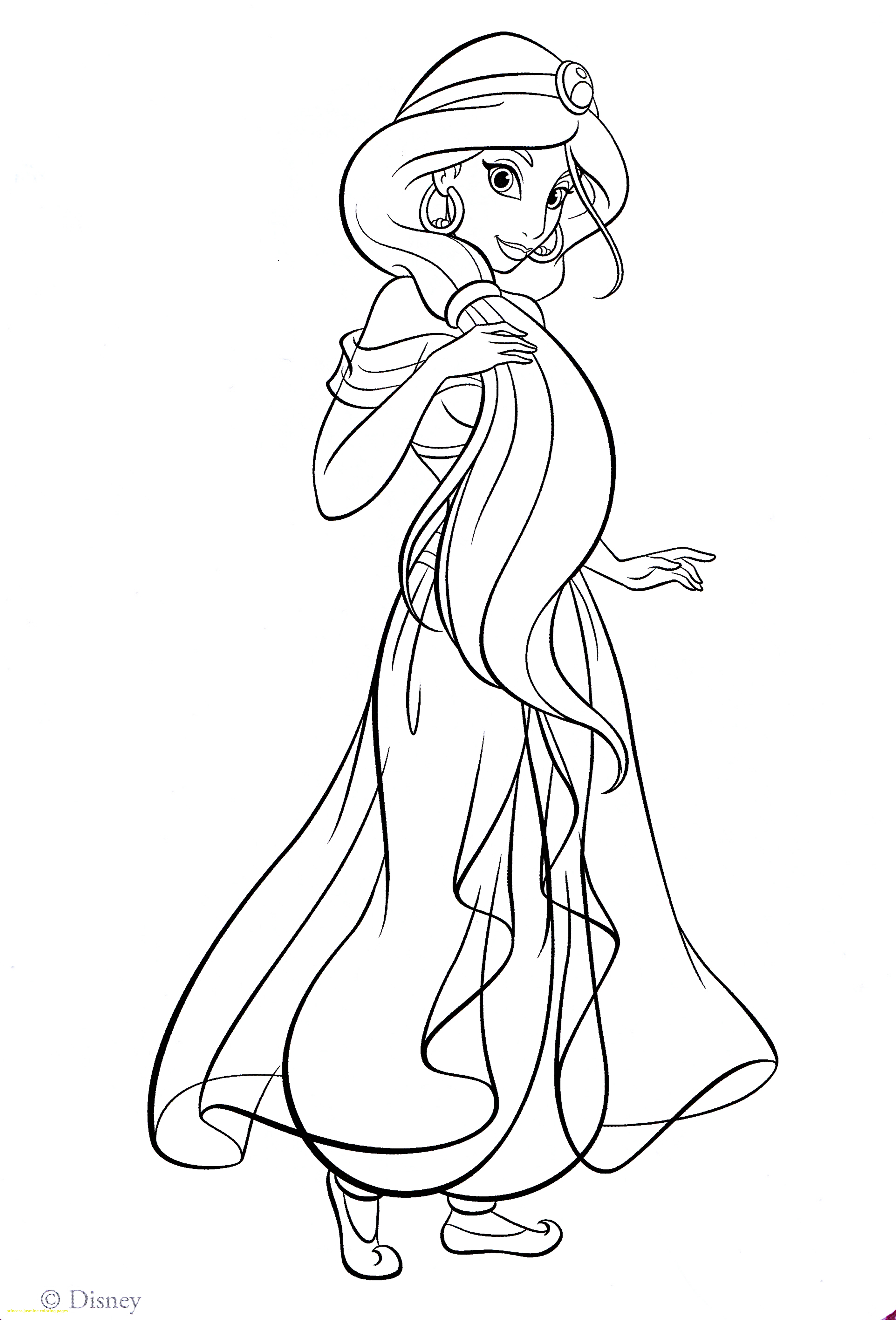 Disney Princess Jasmine Drawing At GetDrawings Free Download