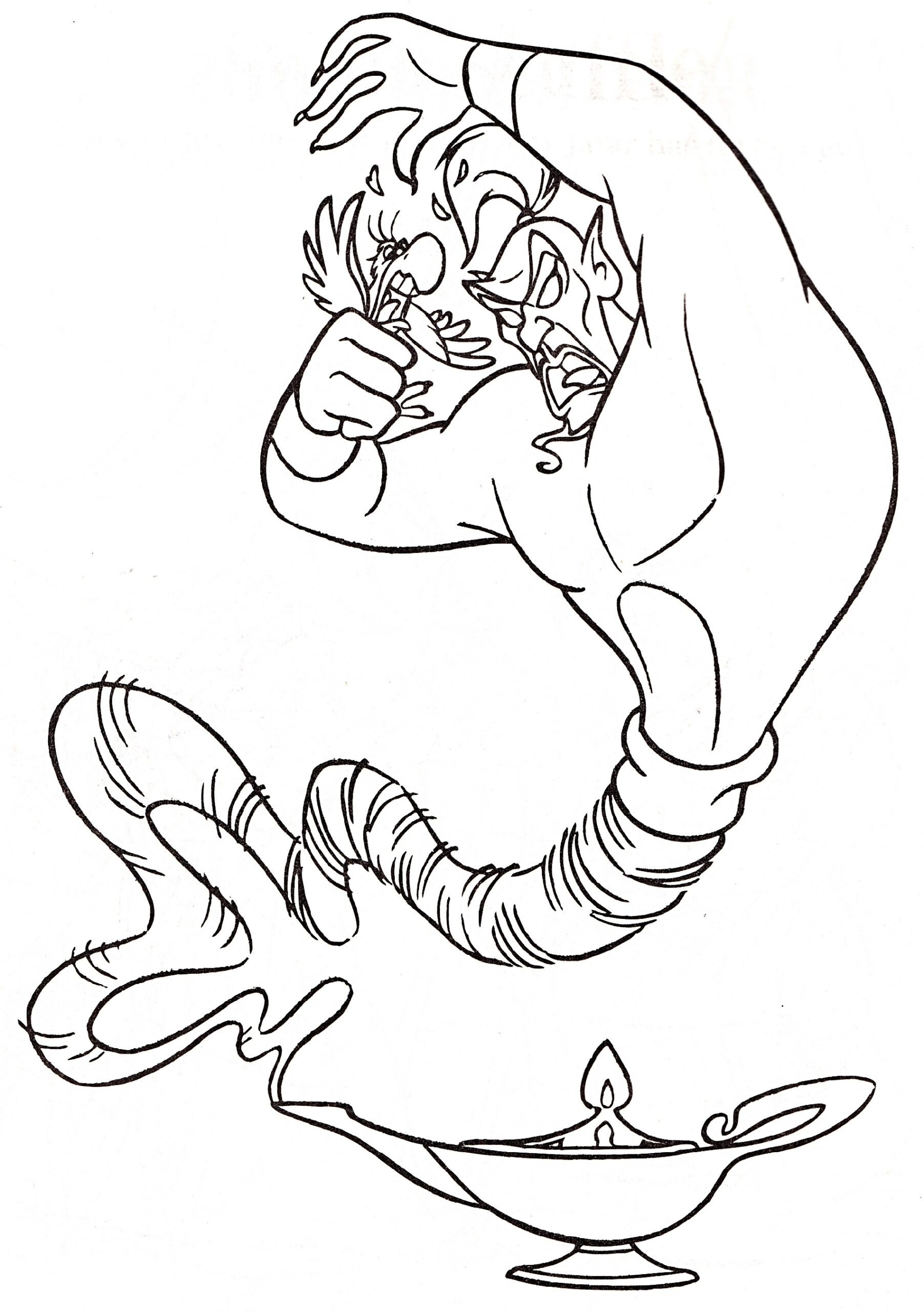 Disney Villains Coloring Pages Educative Printable