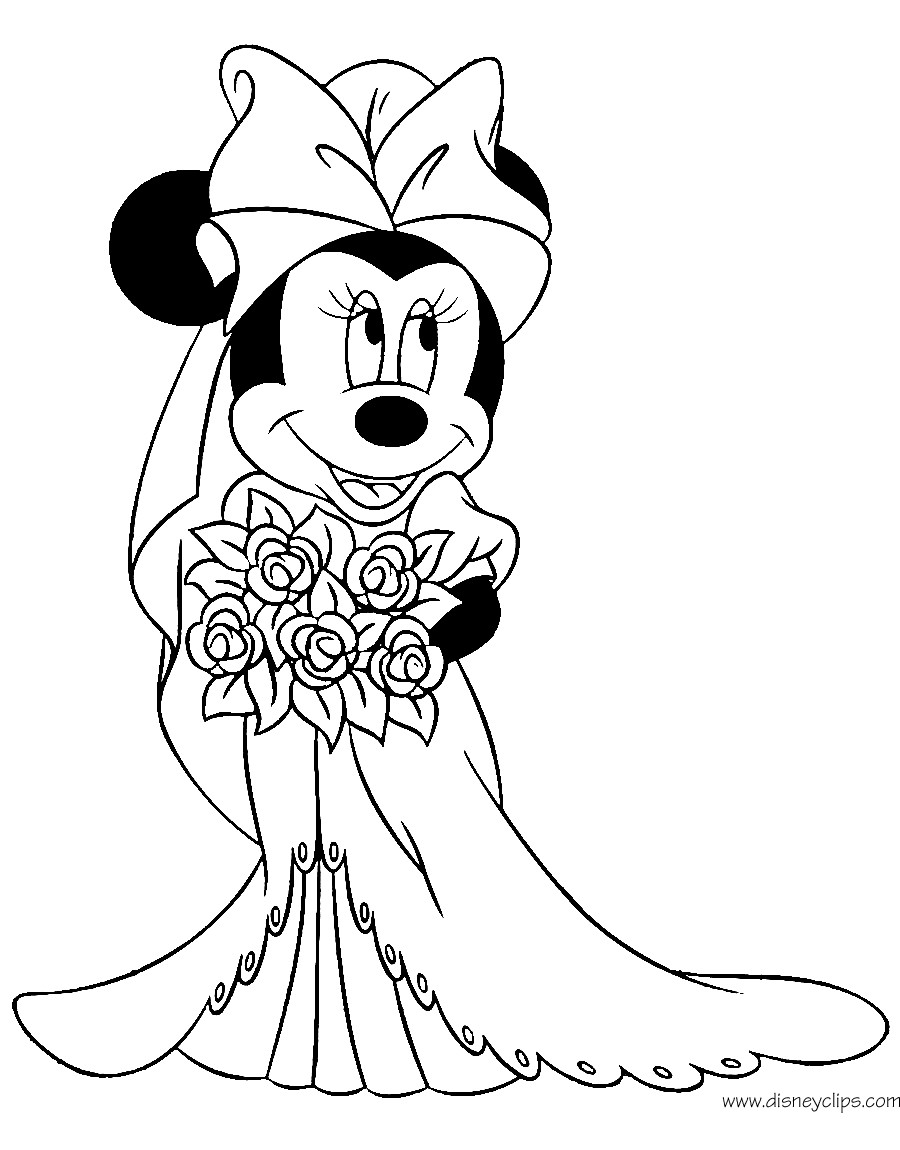 Disney Wedding Coloring Pages At GetColorings Free Printable Colorings Pages To Print And