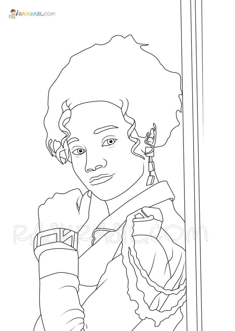 Disney Zombies 2 Coloring Pages Printable
