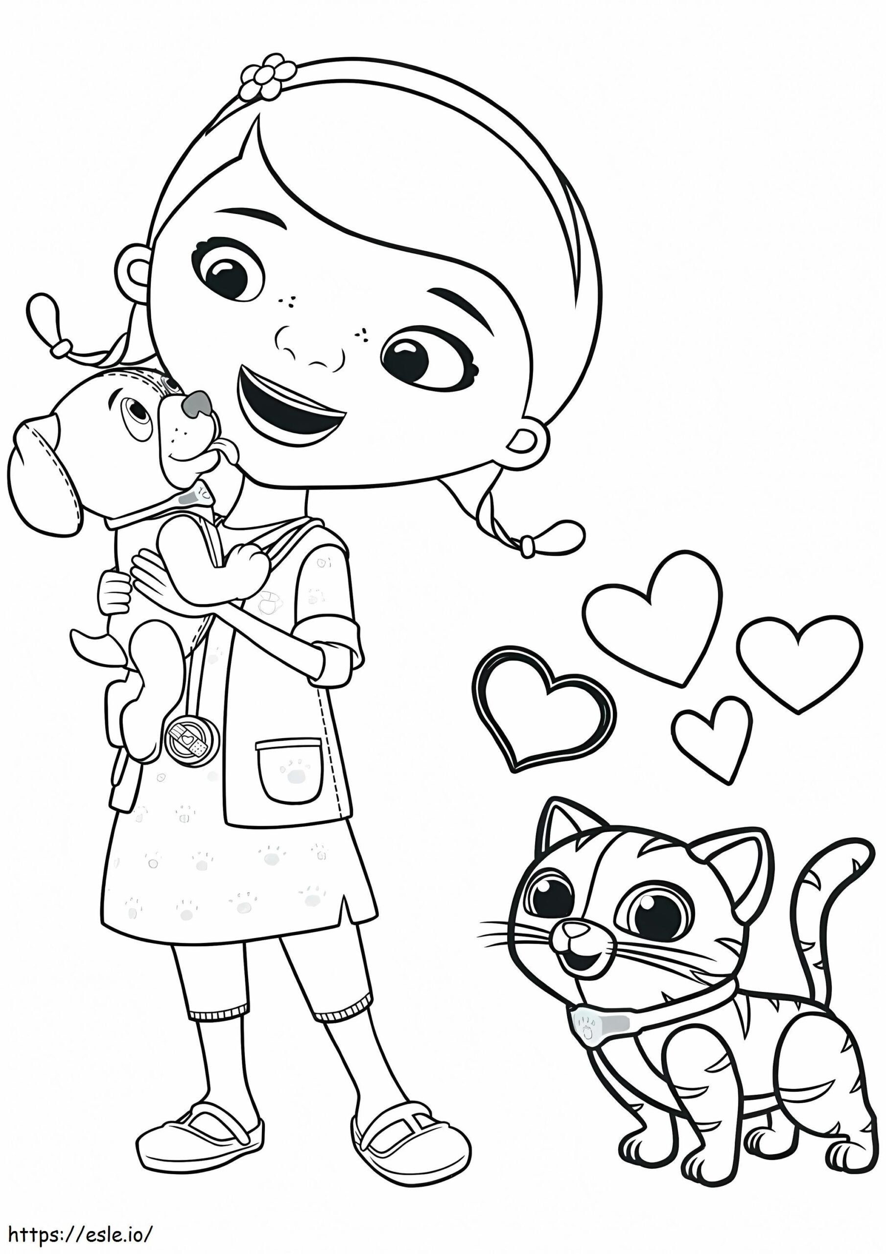Doc McStuffins 1 Coloring Page