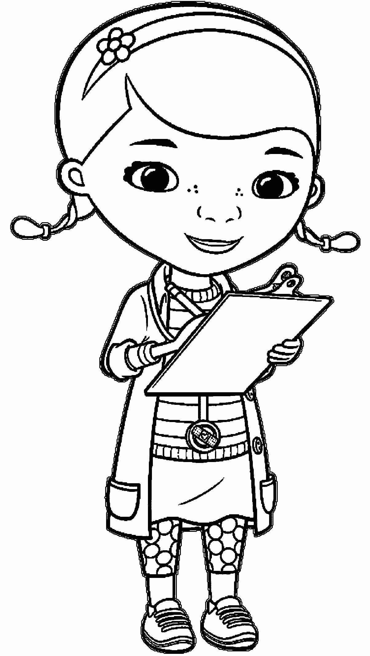 Doc Mcstuffins Colouring Pages