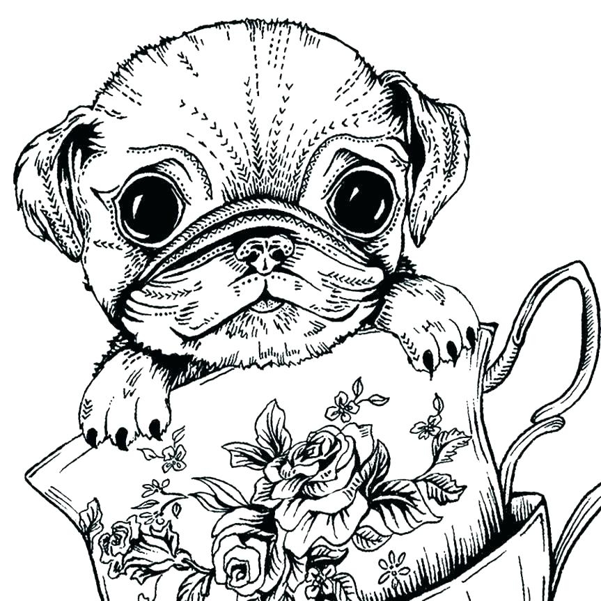 Puppy Dog Coloring Pages