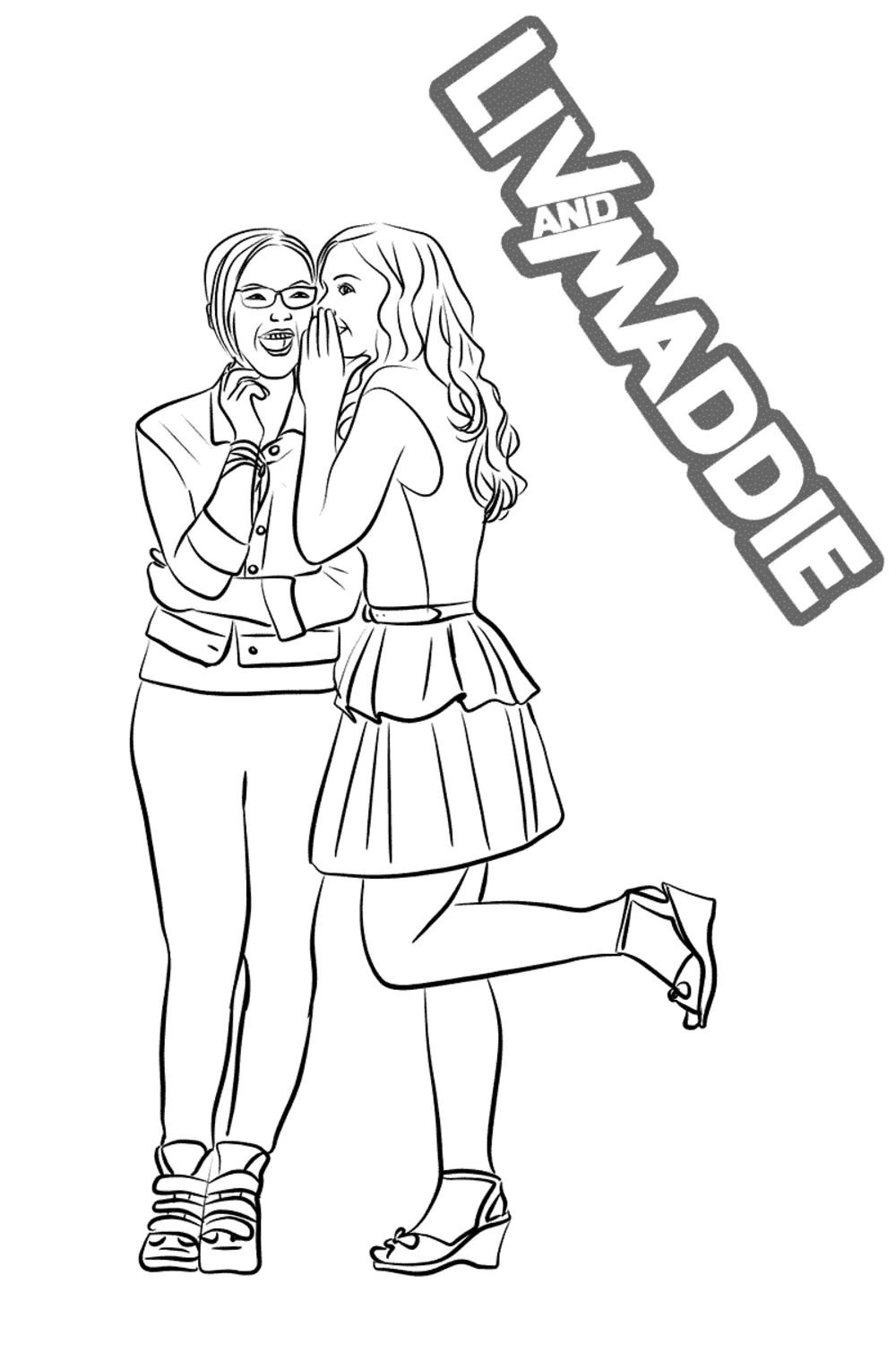 Dove Cameron Pages Coloring Pages
