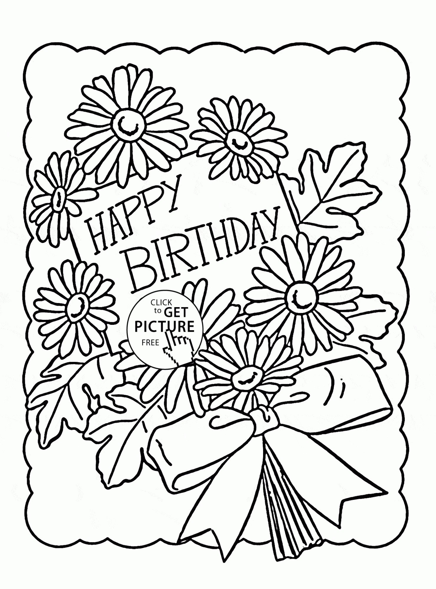 Download 41 Holidays Happy Birthday Coloring Pages PNG PDF File Download 41 Holidays Happy