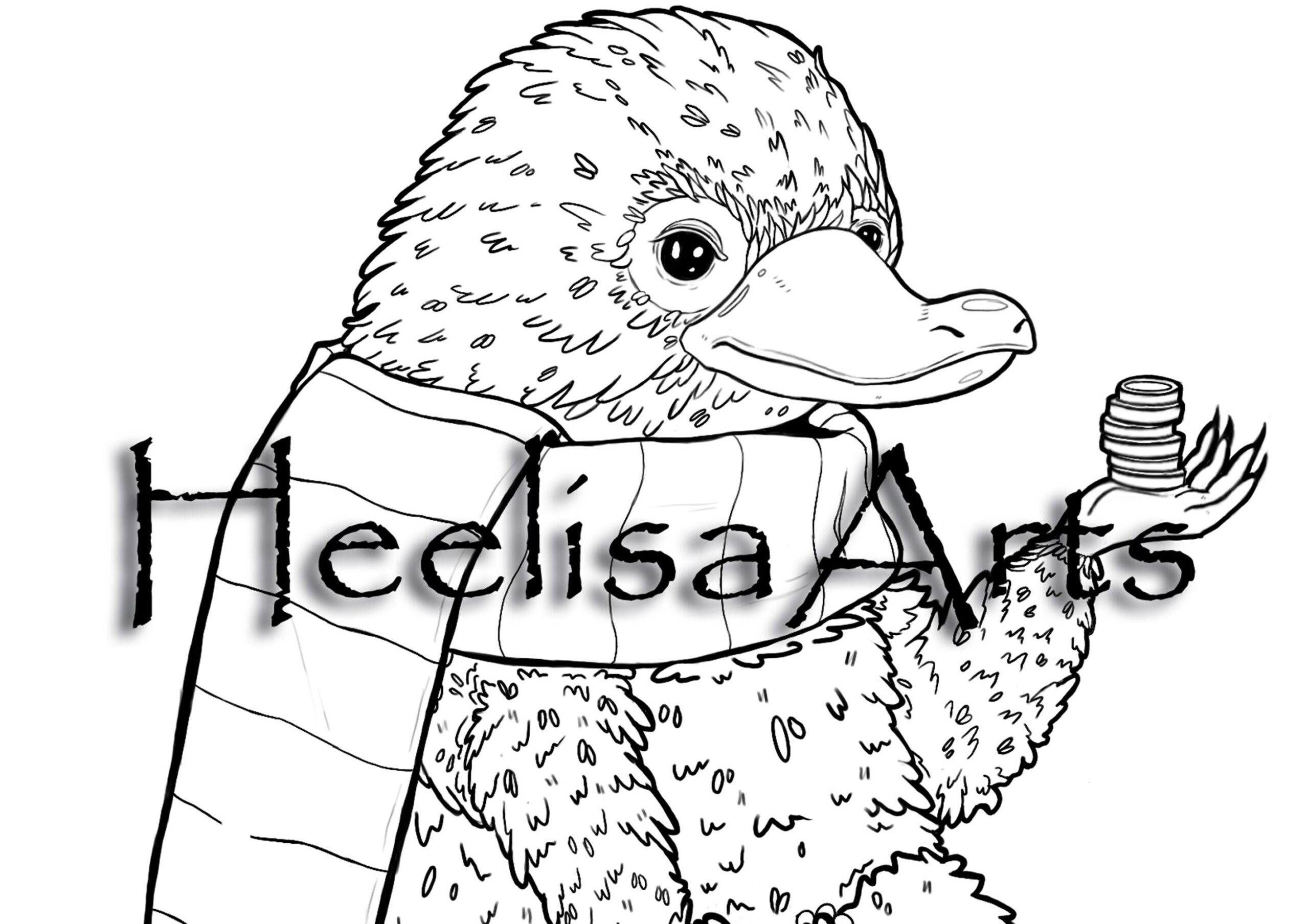 Downloadable Coloring Page Harry Potter Coloring Page Etsy