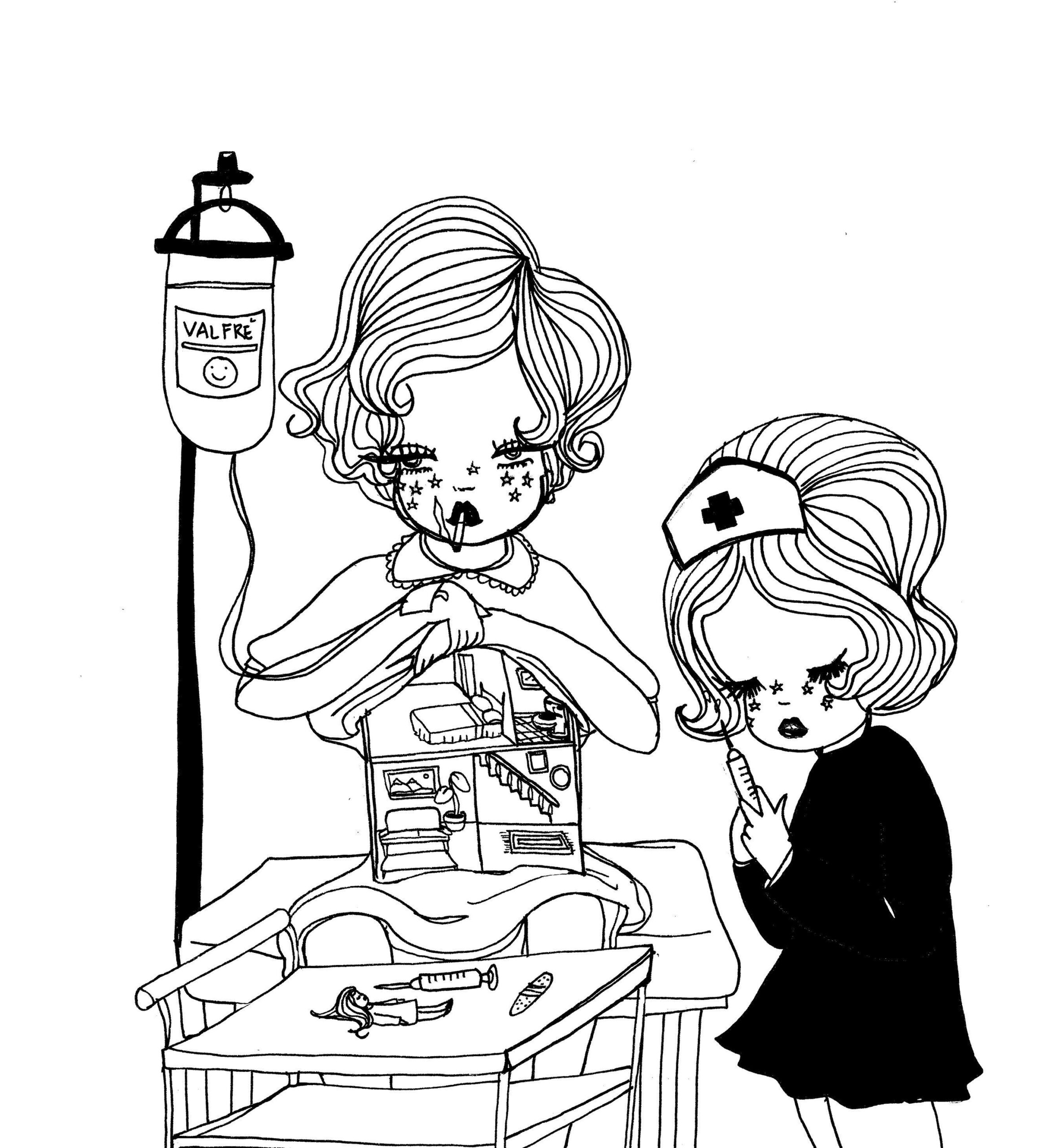 Dr Gal Valfre Coloring Page Coloring Pages For Girls Colouring Pages Witch Art Lost Art