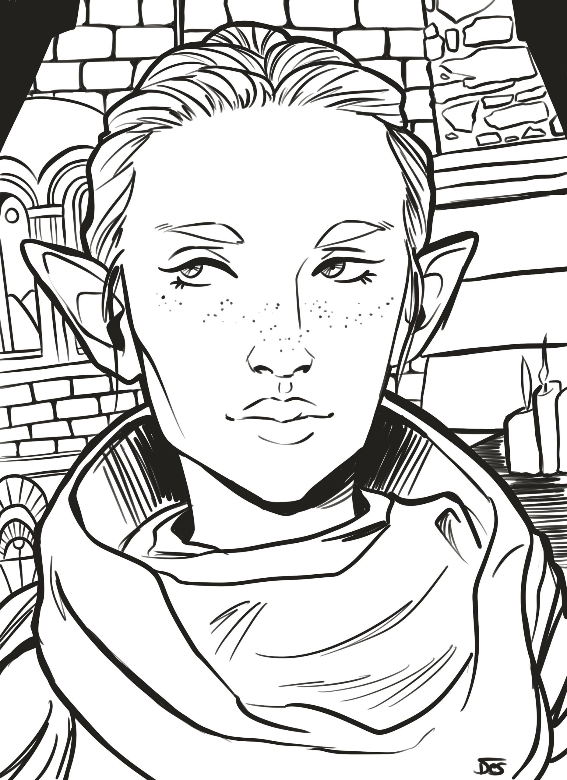 Dragon Age Coloring Pages