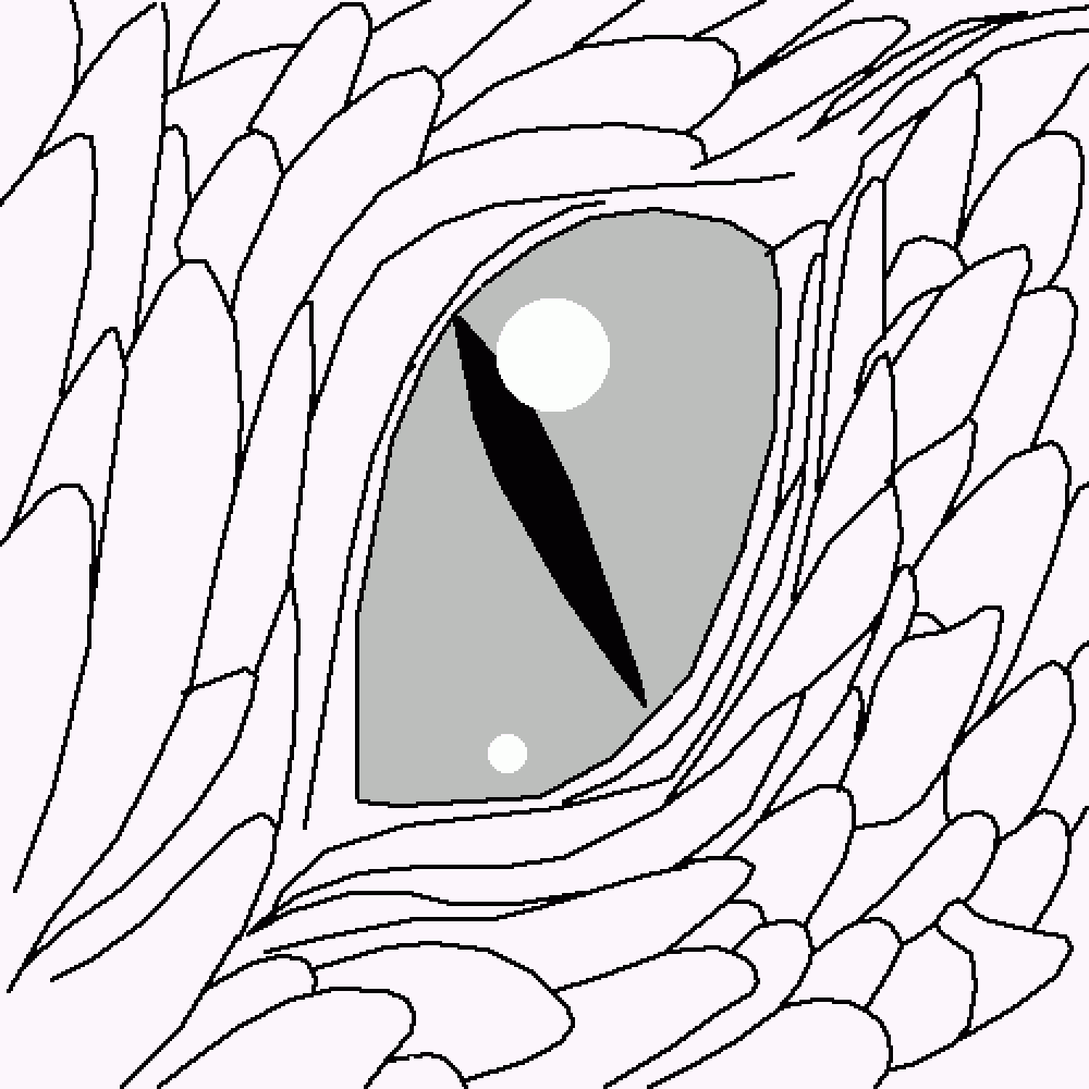 Dragon Eye Coloring Pages