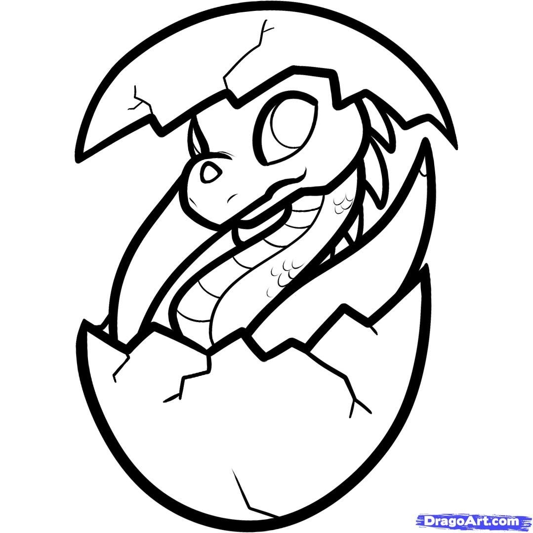 Dragon Eye Drawing Sketch Coloring Page