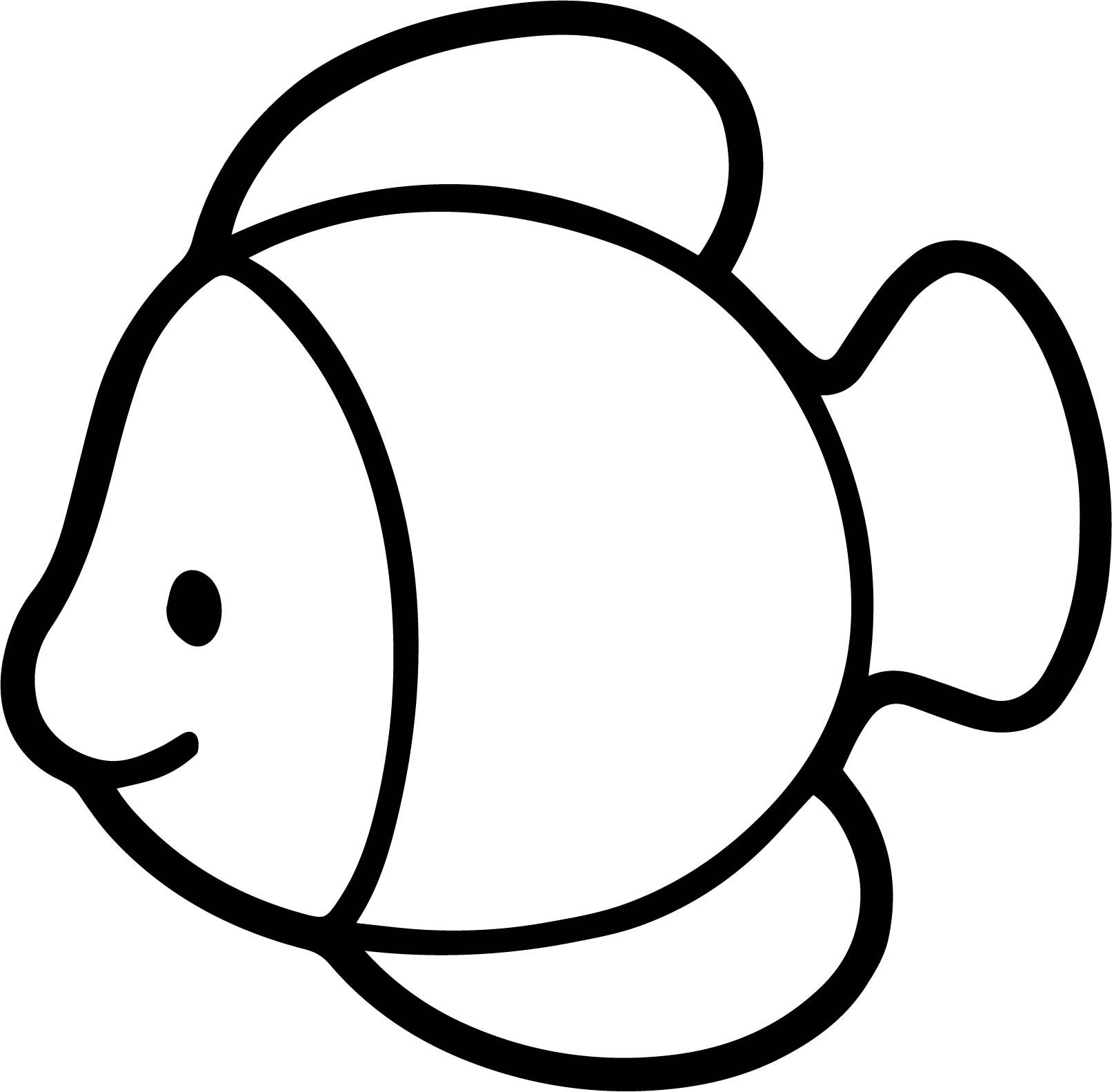 Drawing Of Fish Coloring Page Wecoloringpage Fish Coloring Page Easy Drawings For Kids