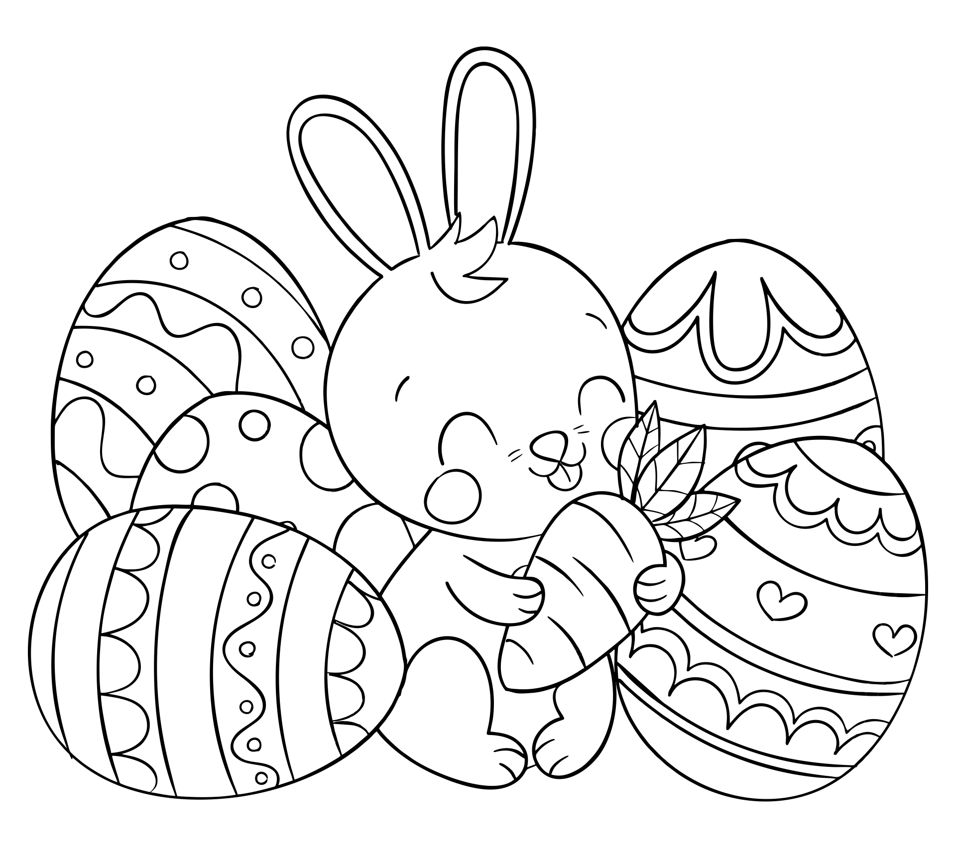 Easter Coloring Sheets Free Printable Prntbl Concejomunicipaldechinu Gov Co