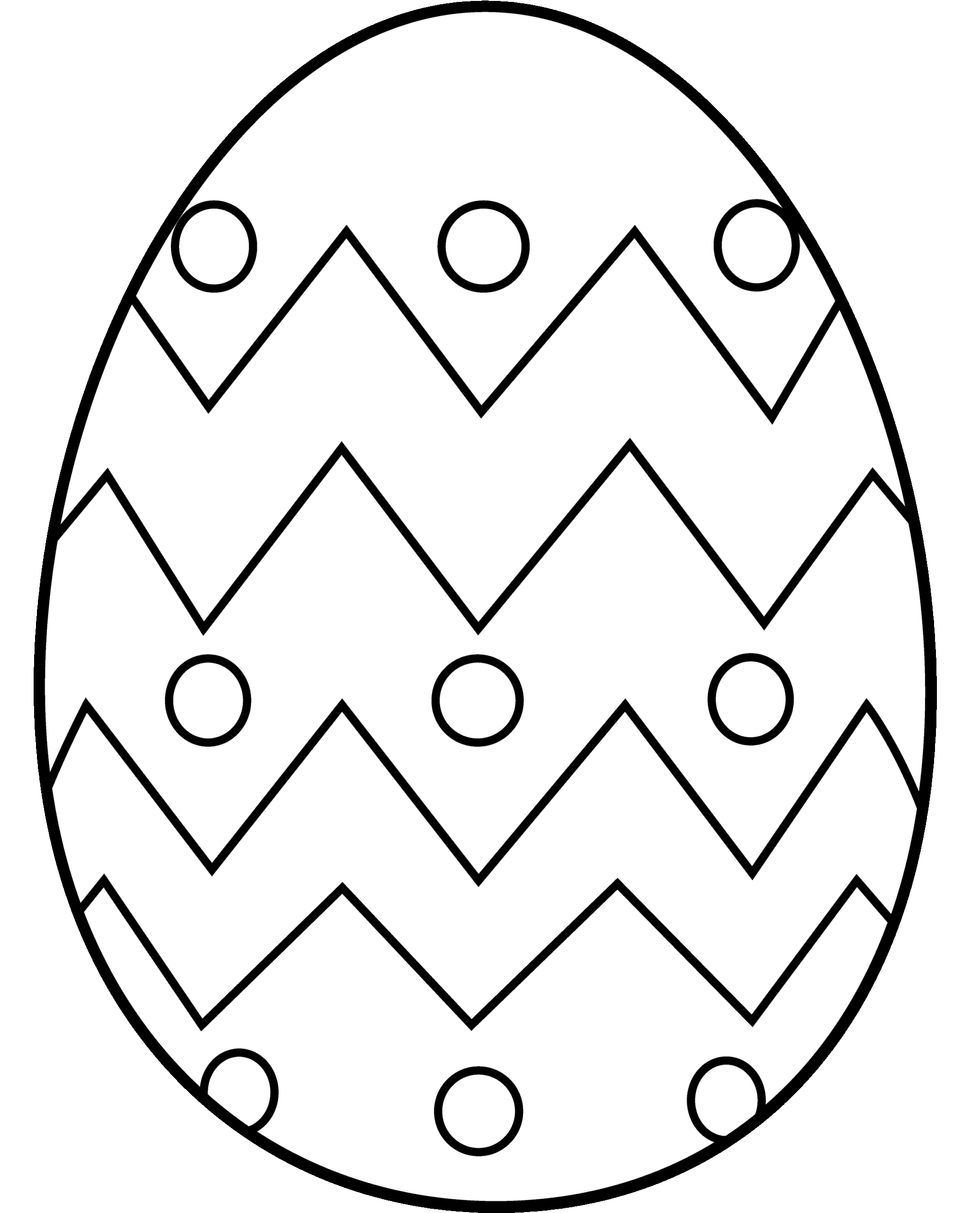 Eggs Coloring Pages