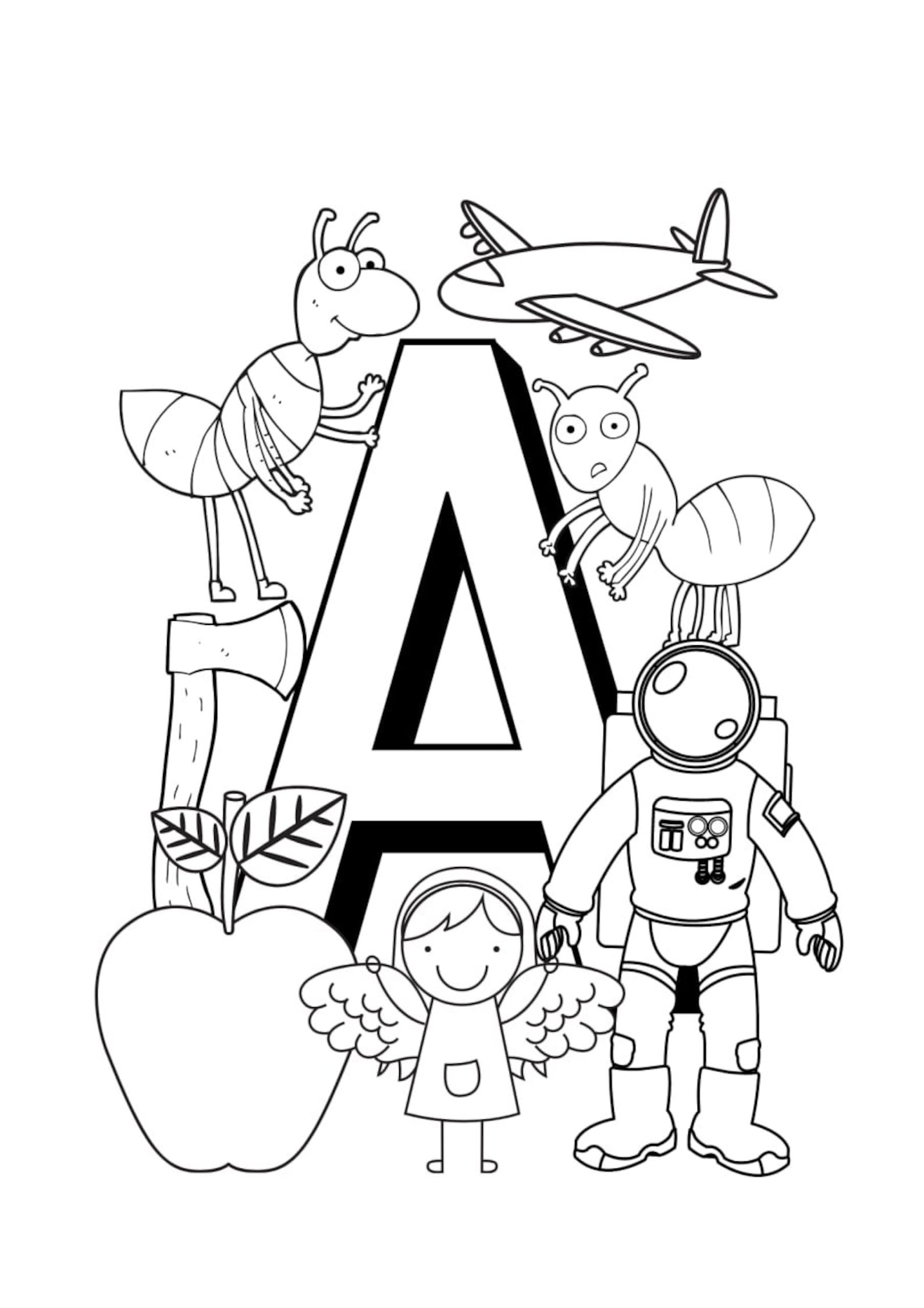 Free Educational Coloring Pages