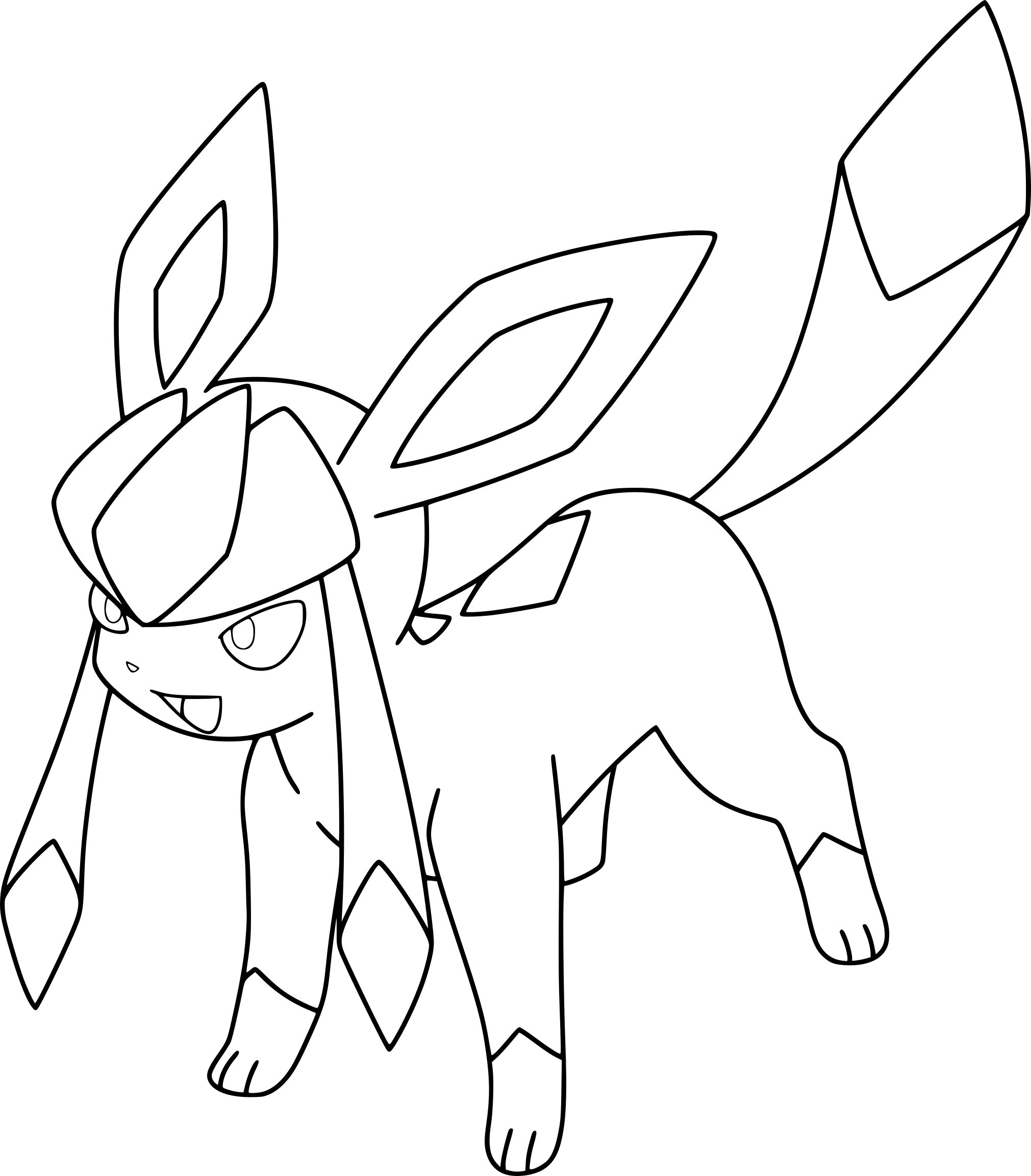 Eeveelutions Coloring Pages At GetColorings Free Printable Colorings Pages To Print And Color