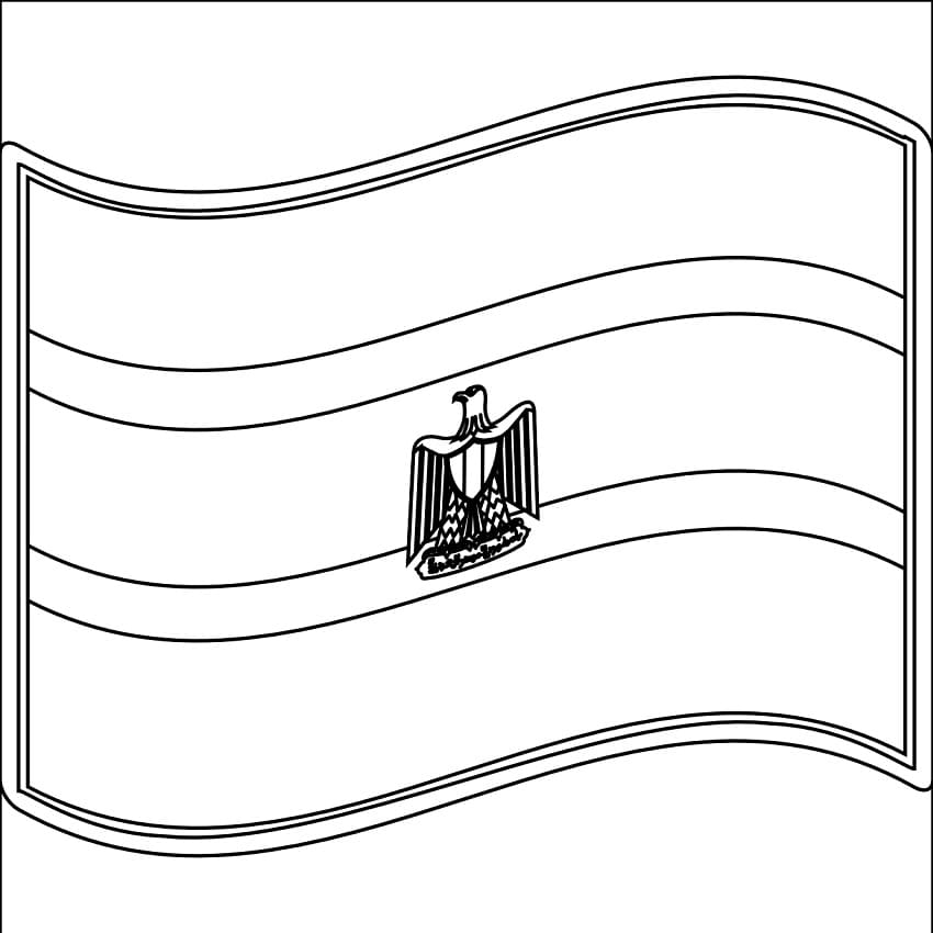 Egypt Flag Coloring Page Free Printable Coloring Pages For Kids