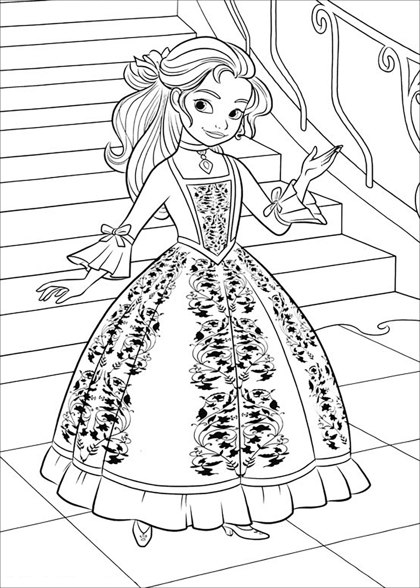 Elena Of Avalor Coloring Pages Best Coloring Pages For Kids