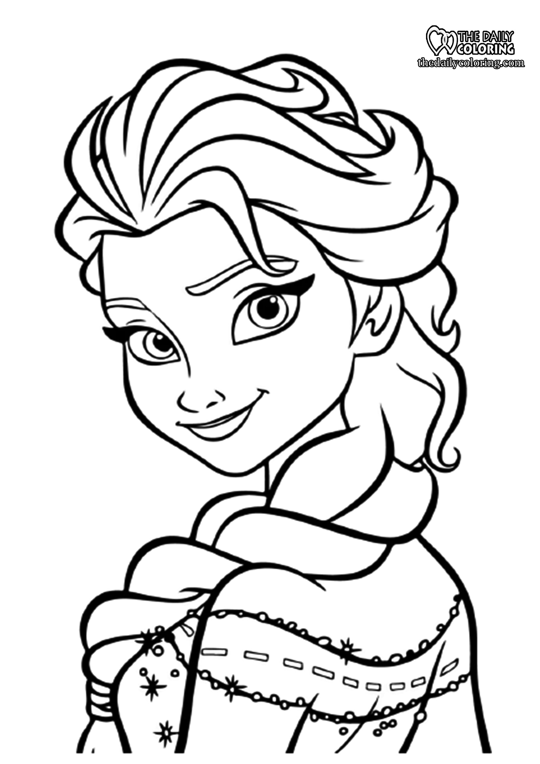 Color Pages Elsa
