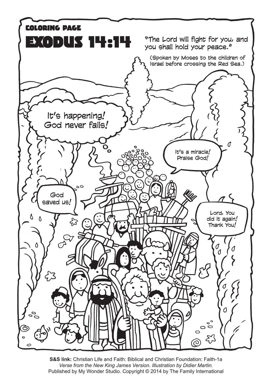 Exodus Coloring Pages