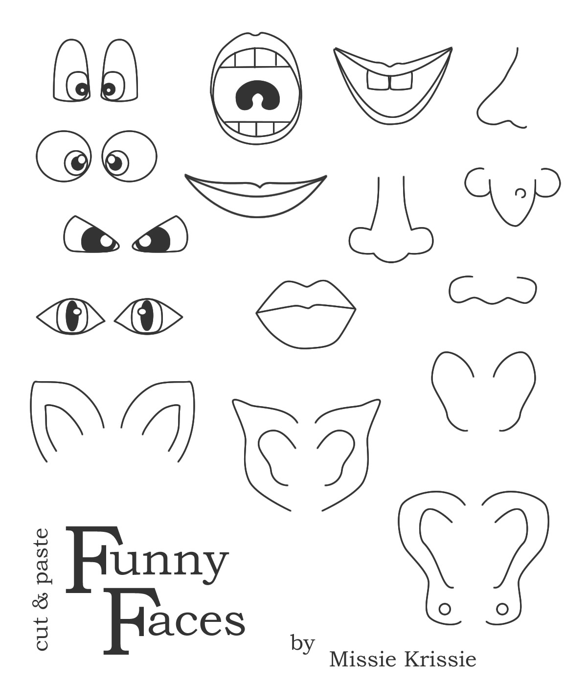 Eye Coloring Pages For Preschool At GetDrawings Free Download