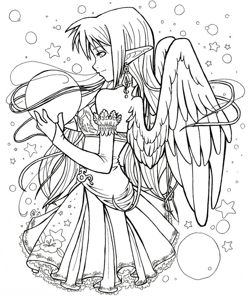 Fairy Coloring Pages For Adults Best Coloring Pages For Kids