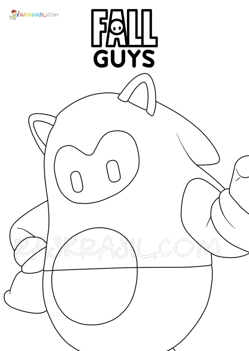 Fall Guys Coloring Pages Coloring Pages