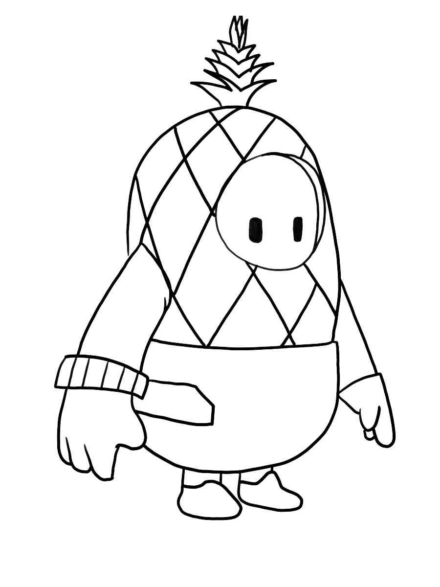 Fall Guys Coloring Pages