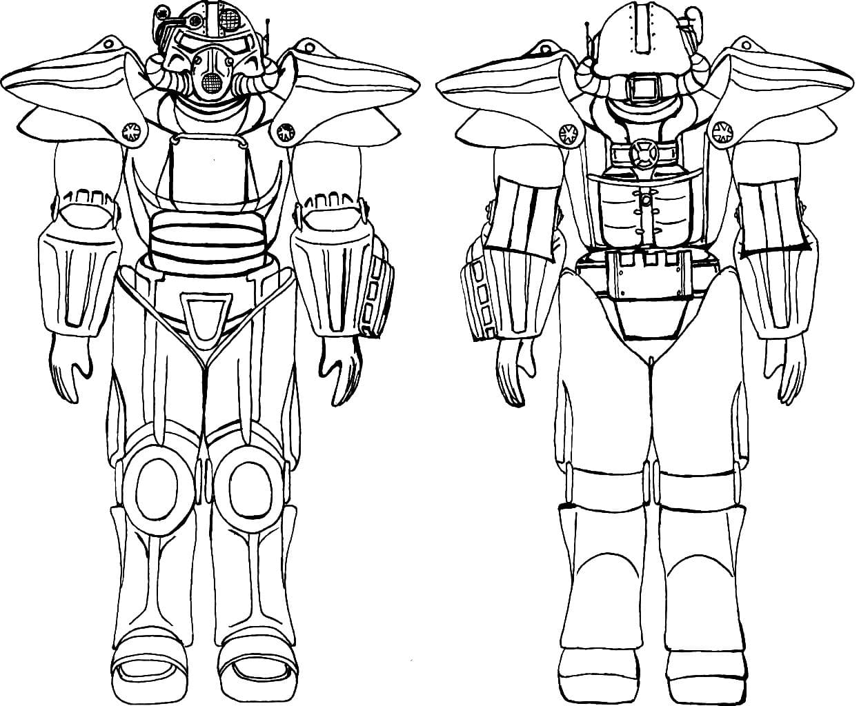 Fallout Coloring Pages