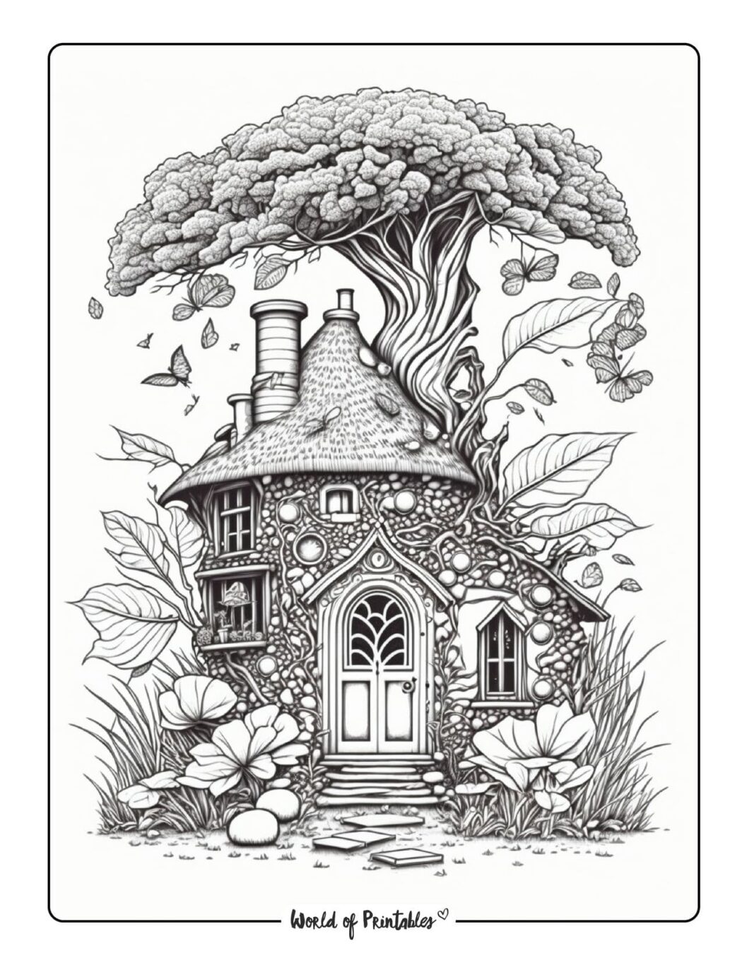 Fantasy Coloring Pages World Of Printables