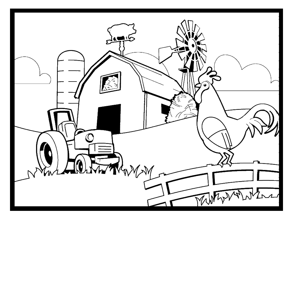 Farm House Coloring Pages At GetColorings Free Printable Colorings Pages To Print And Color