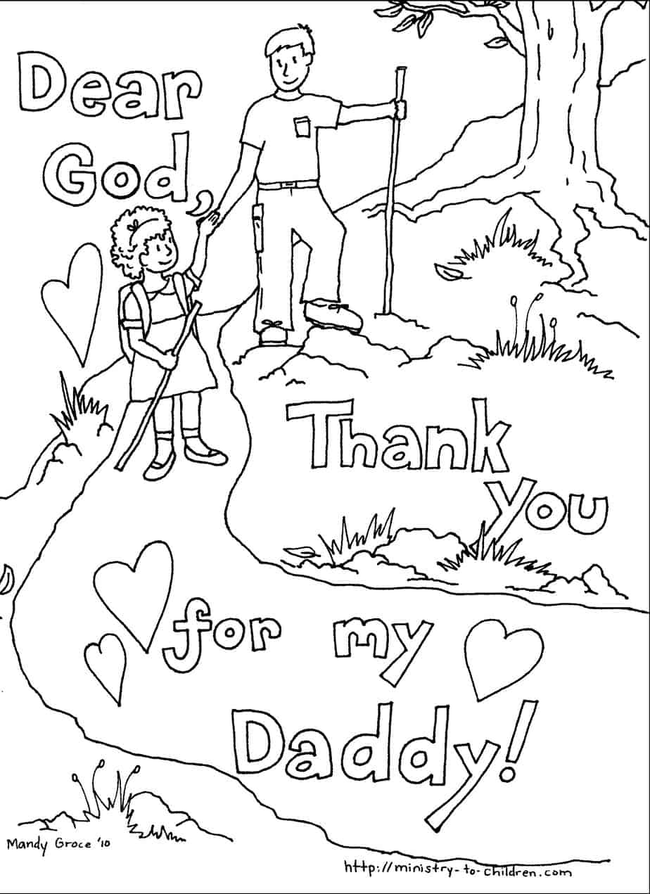 Father S Day Coloring Pages 100 Free Easy Print PDF