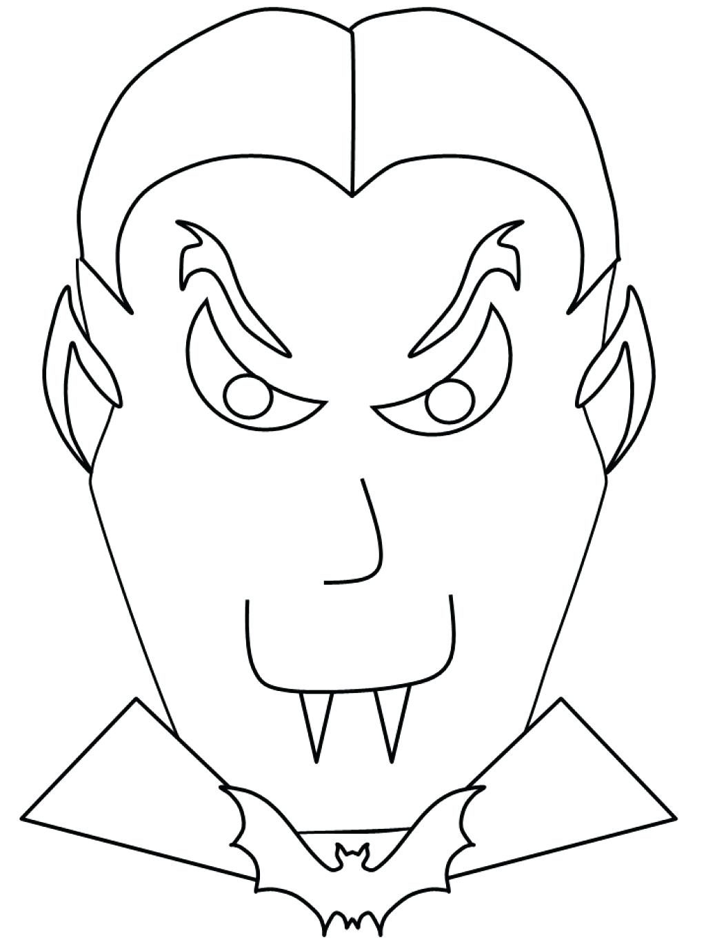 Female Vampire Coloring Pages