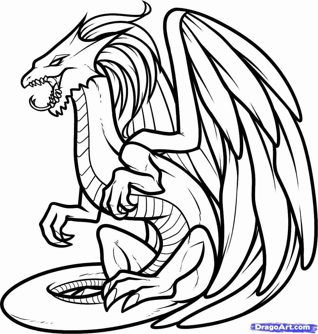 Fire Dragon Coloring Pages At GetColorings Free Printable Colorings Pages To Print And Color