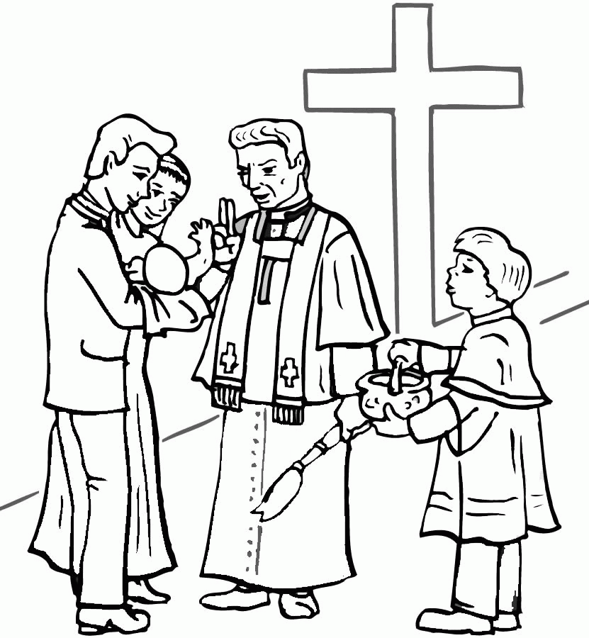 First Reconciliation Coloring Page Coloring Pages