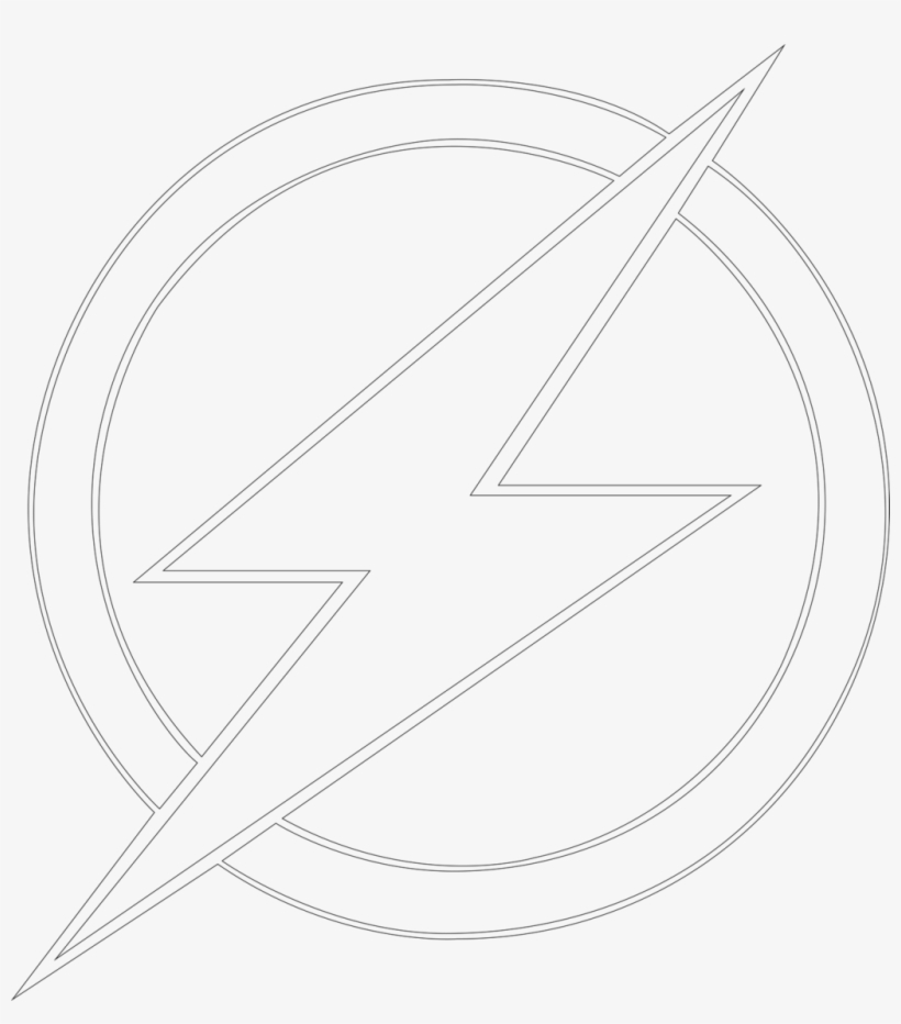 Flash Logo Coloring Pages