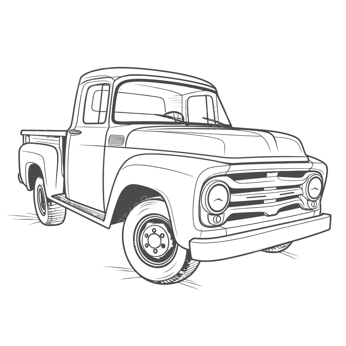 Free Ford Truck Coloring Pages