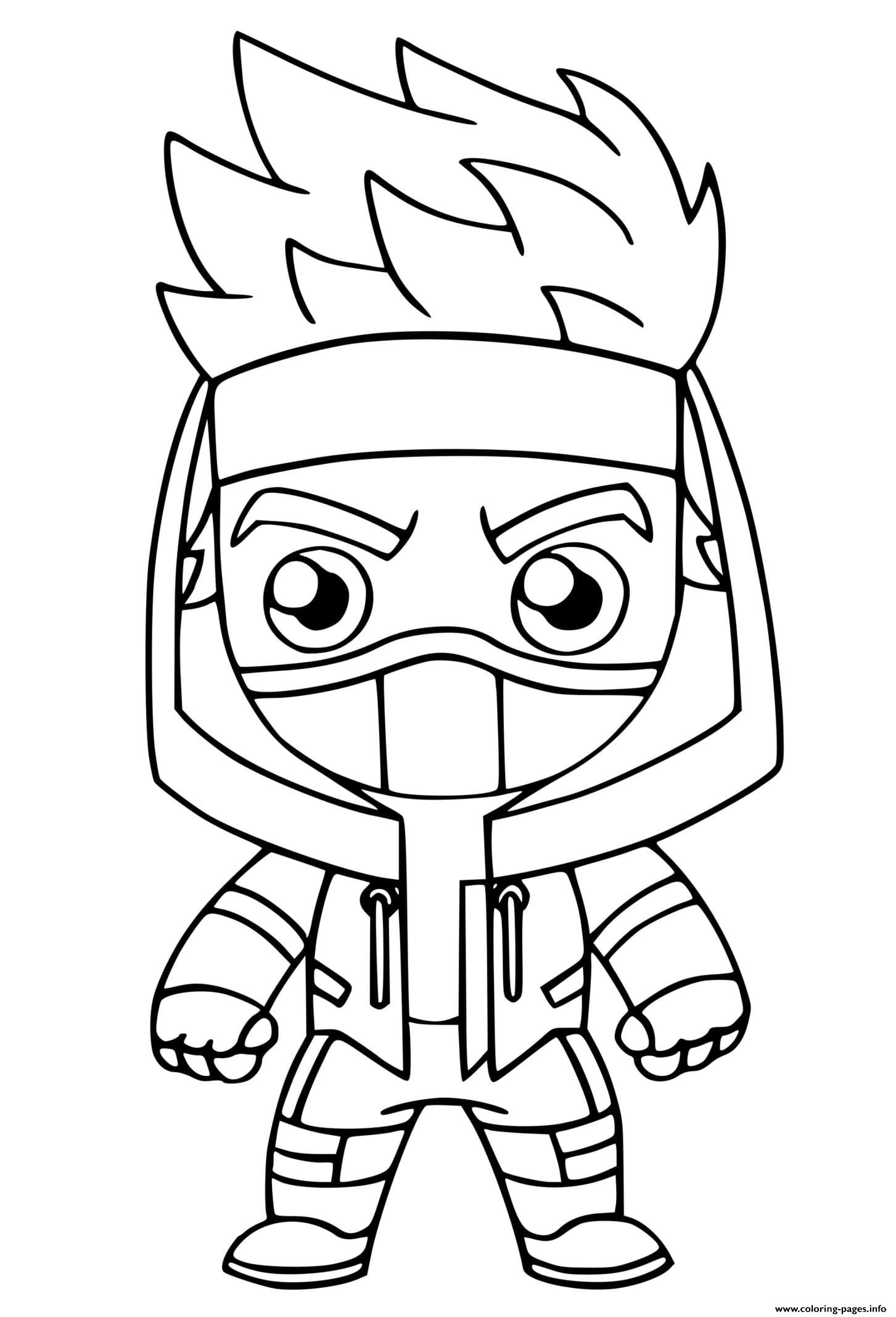 Coloring Page Fortnite
