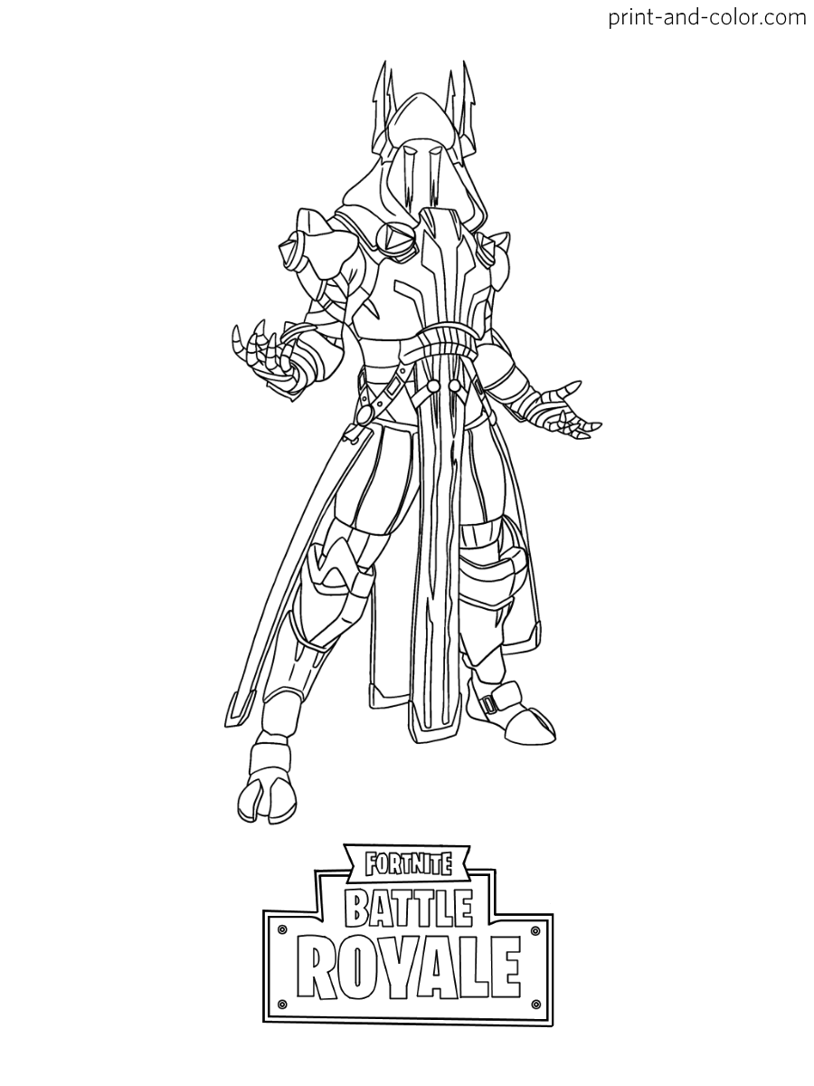 Fortnite Coloring Pages Print And Color