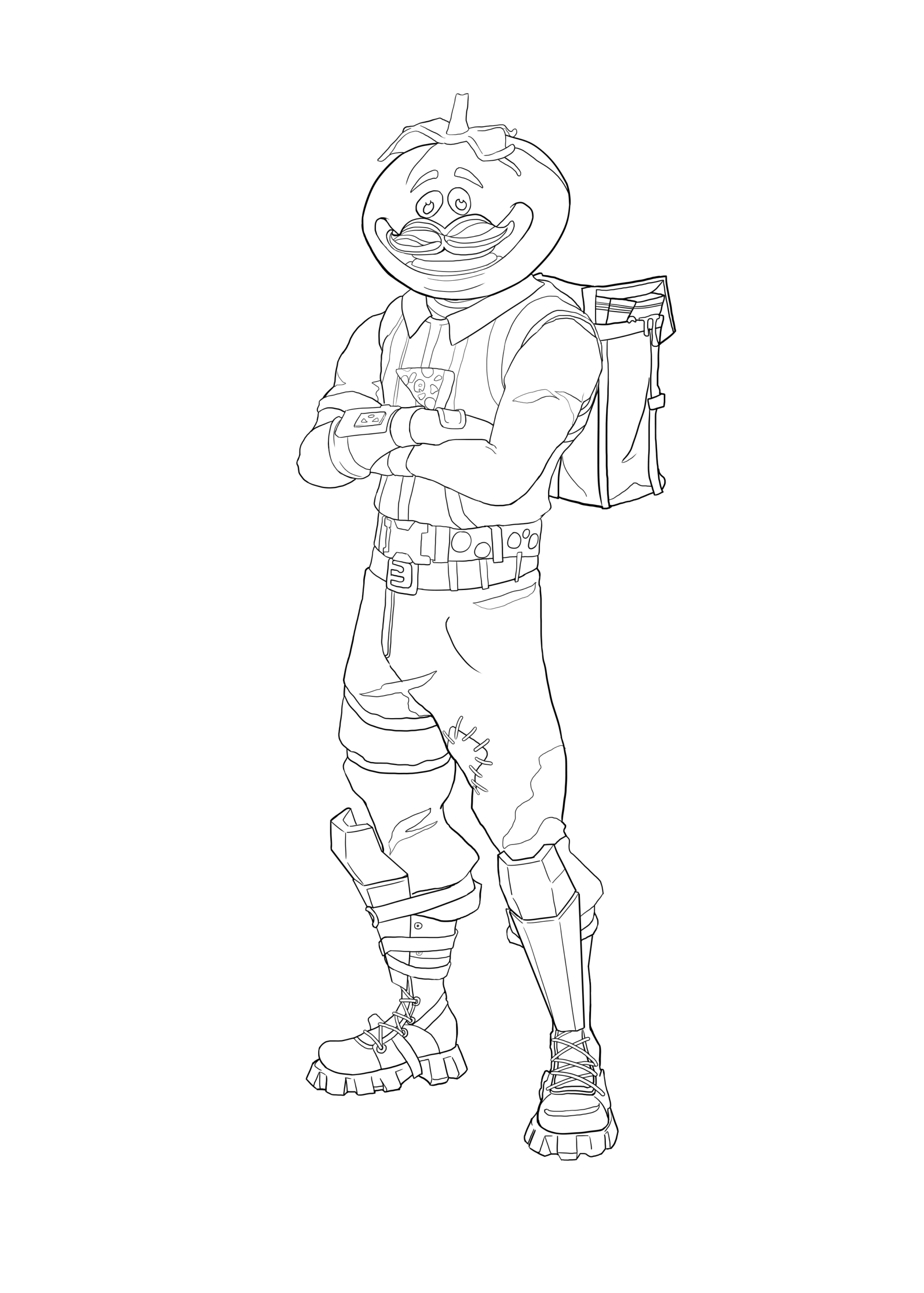 Fortnite Coloring Pages Season 7 Ice King