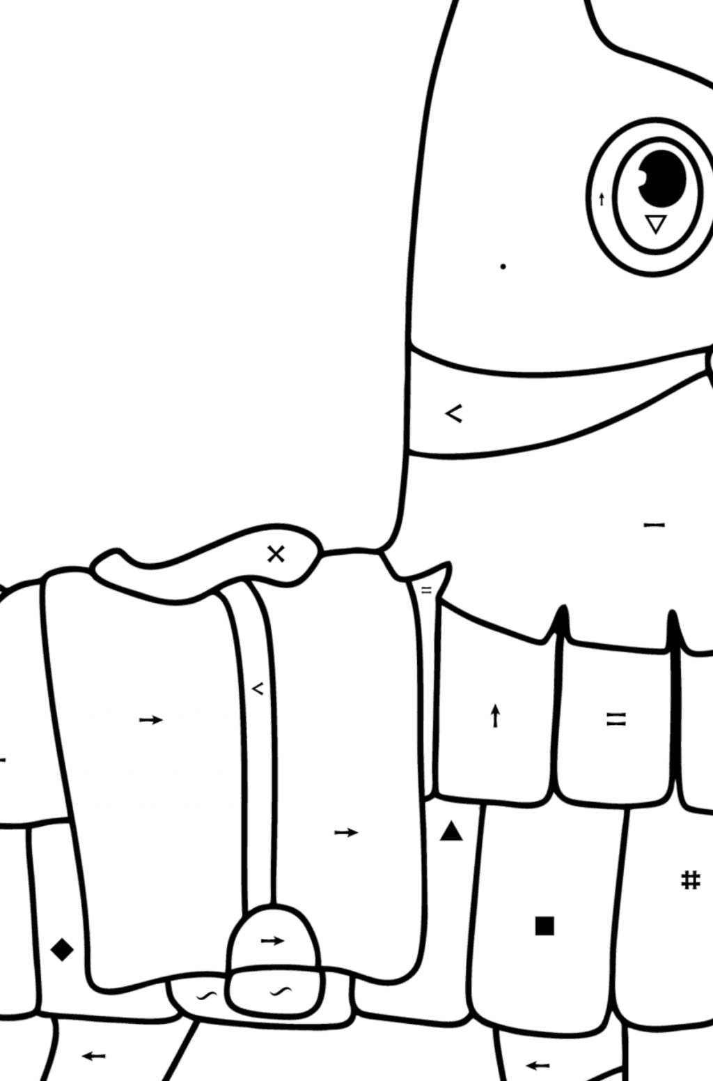 Fortnite Llama Coloring Page Online And Print For Free